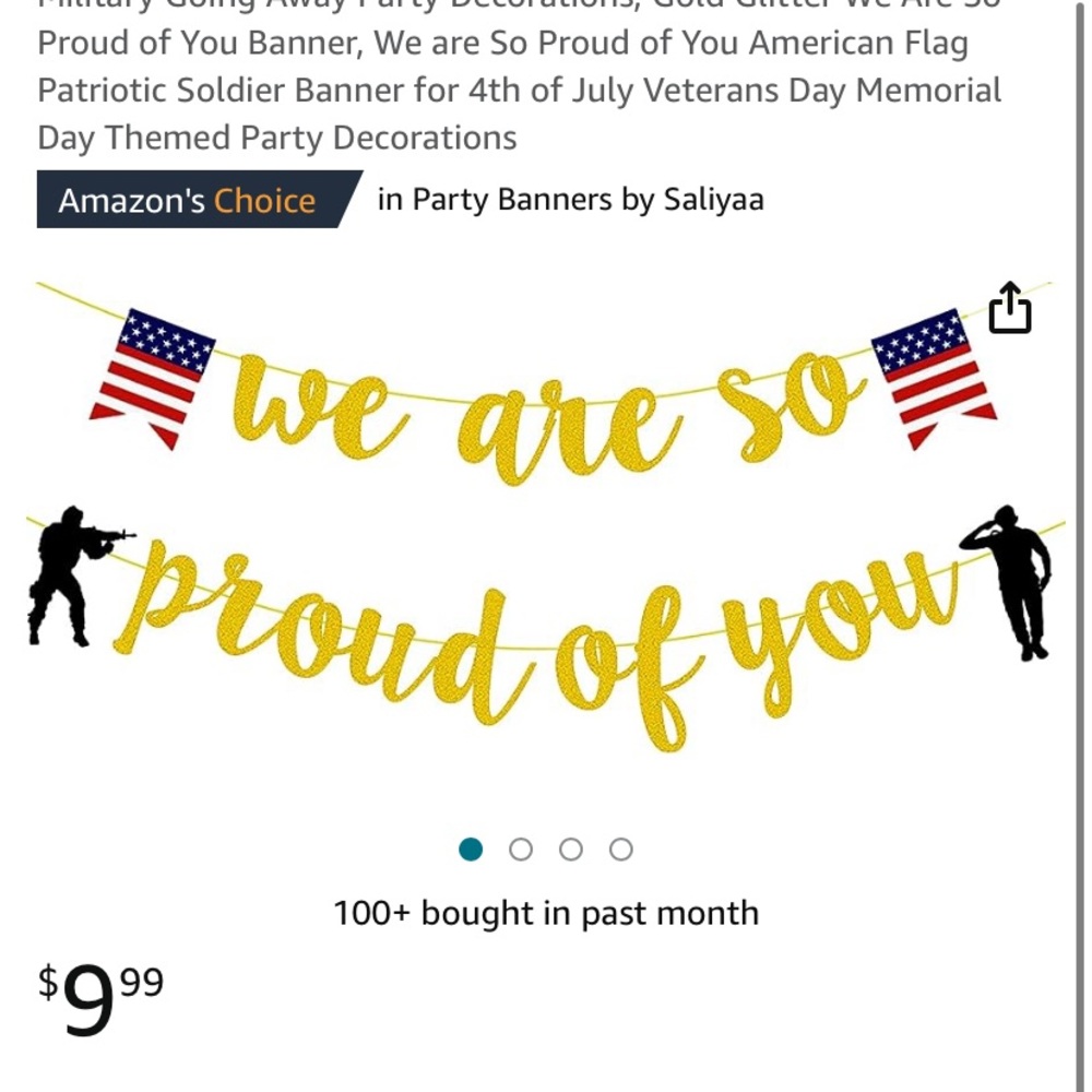 Military banner
